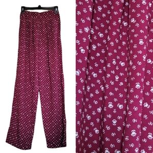 🆕️ Vintage Copper Key Floral Pattern Pants